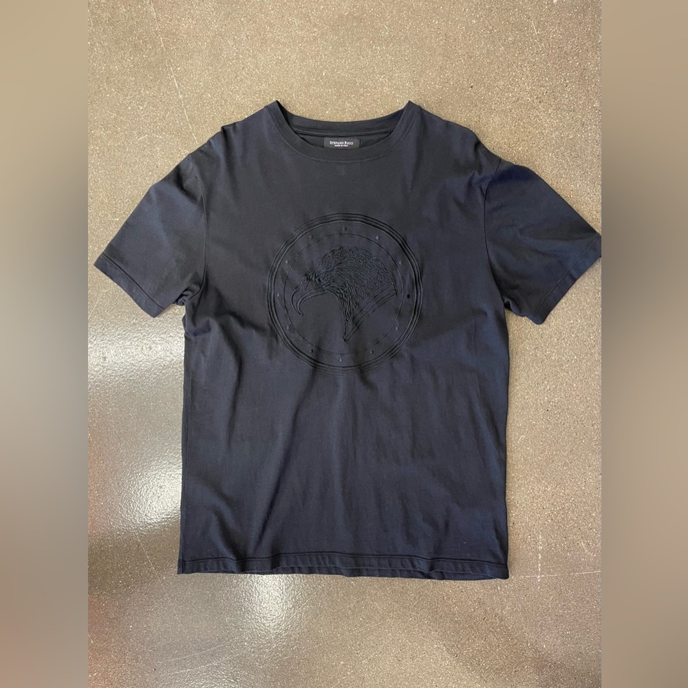 Stefano Ricci Men's Tonal Graphic T-Shirt XXL - Picture 3 of 9